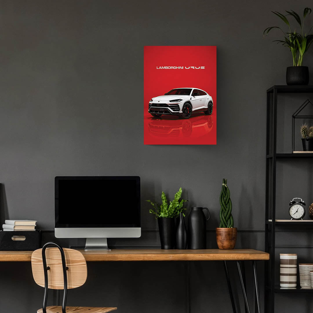 Lamborghini Urus Metal Poster