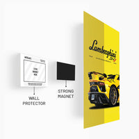 Lamborghini Aventador SVJ Metal Poster