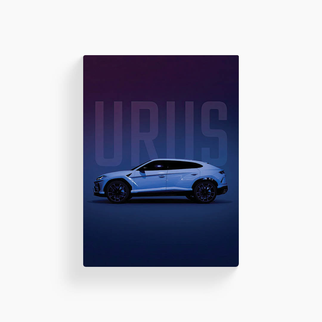 Lamborghini Urus (Night Edition) Metal Poster