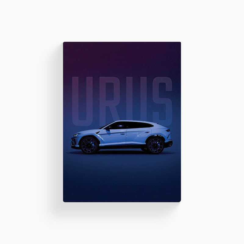 Lamborghini Urus (Night Edition) Metal Poster