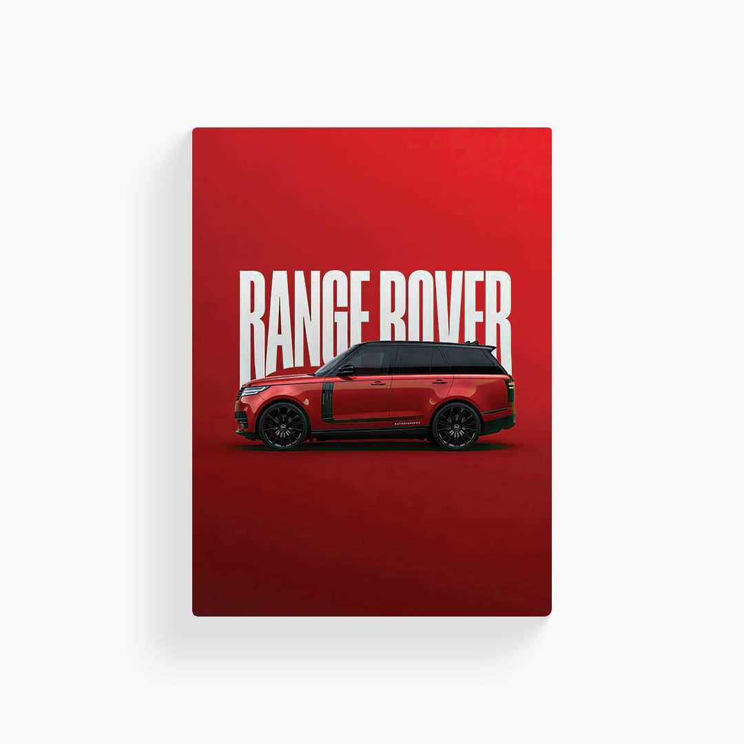 Range Rover Metal Poster