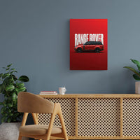 Range Rover Metal Poster