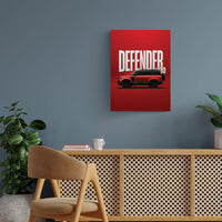 Land Rover Defender 130 Metal Poster