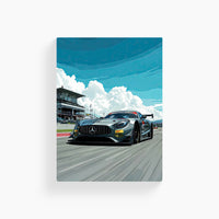 Mercedes-AMG GT3 Metal Poster