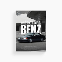 Mercedes-Benz W124 Metal Poster