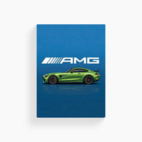 Mercedes-AMG GT R Metal Poster