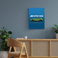 Mercedes-AMG GT R Metal Poster