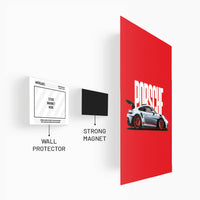 Porsche 911 GT3 (Red) Metal Poster