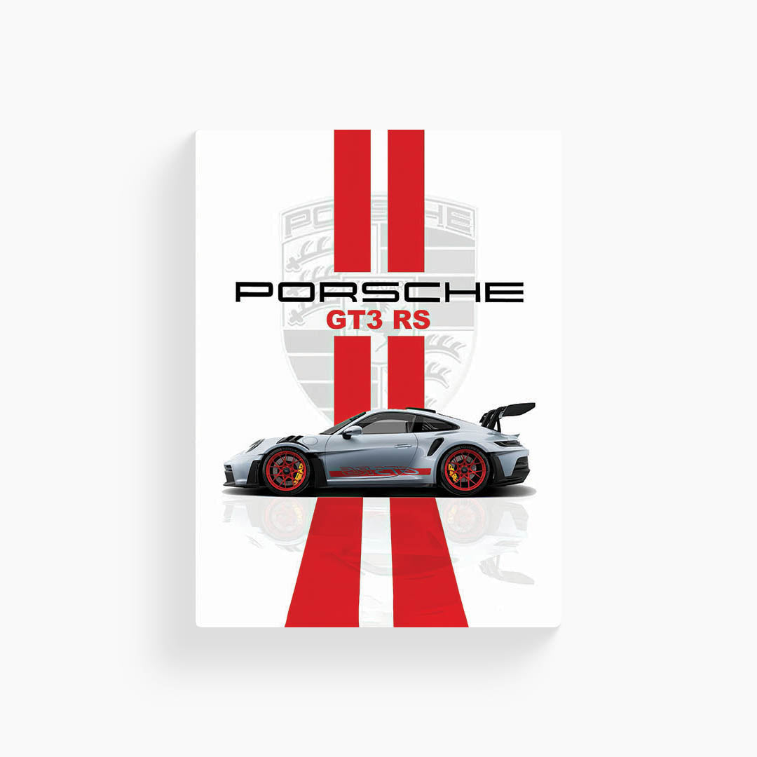 Porsche 911 GT3 RS Metal Poster