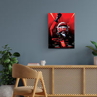 Charles Leclerc F1 Poster