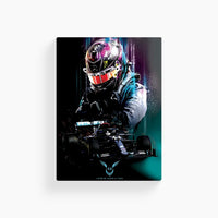 Lewis Hamilton F1 Poster