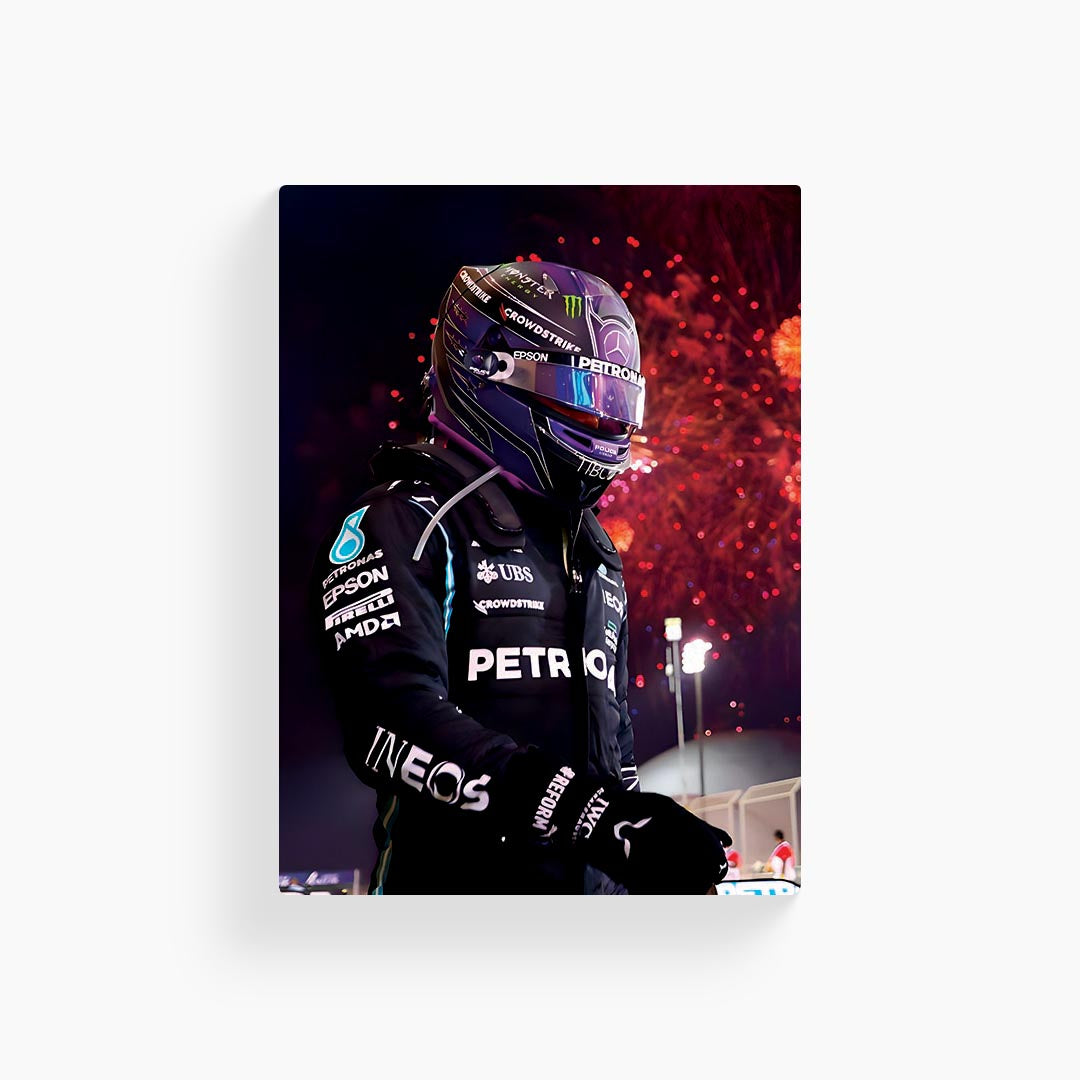 Lewis Hamilton F1 Poster