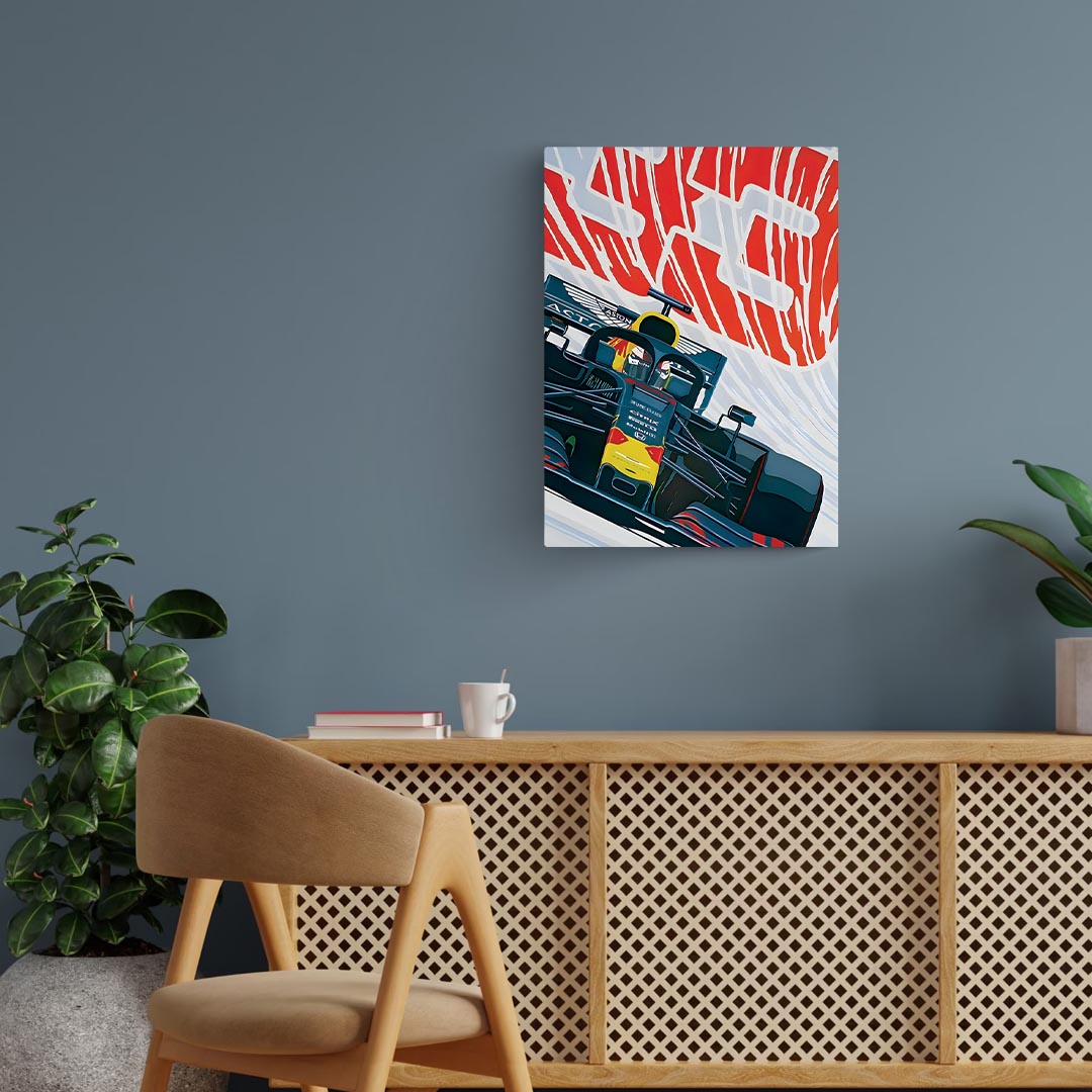 Max Verstappen F1 Poster