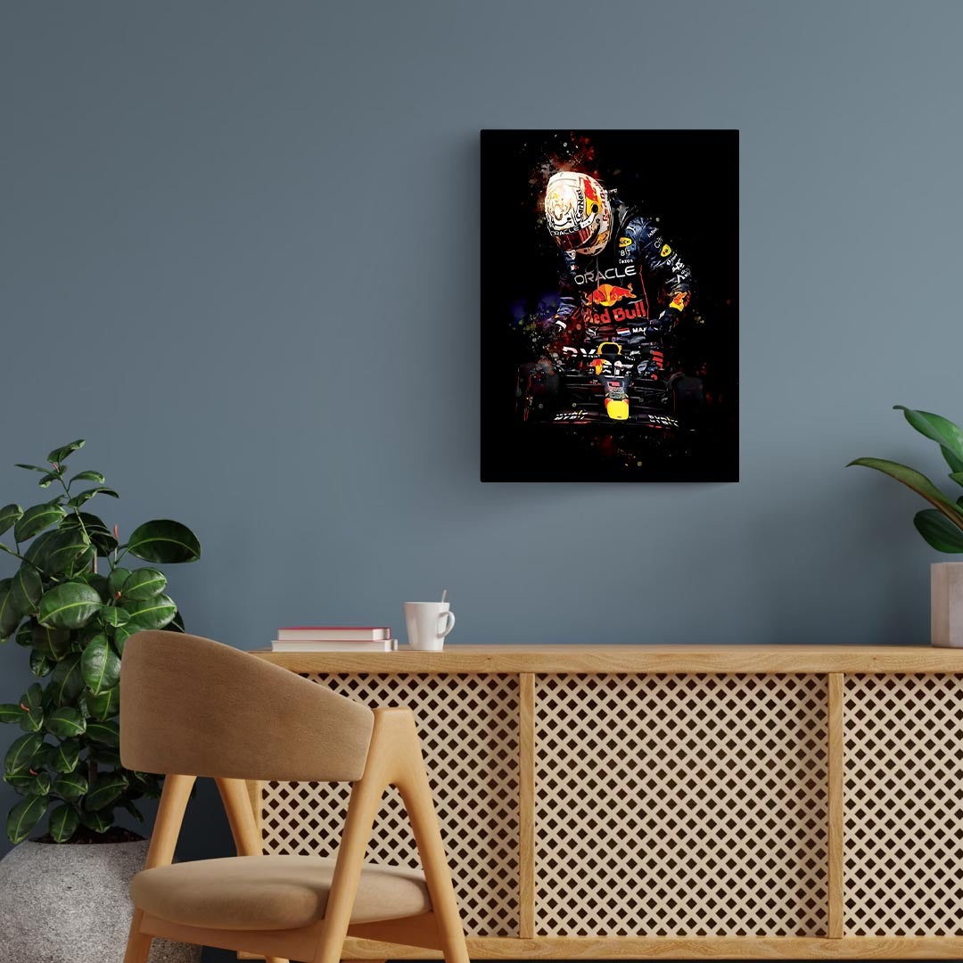 Max Verstappen F1 Poster