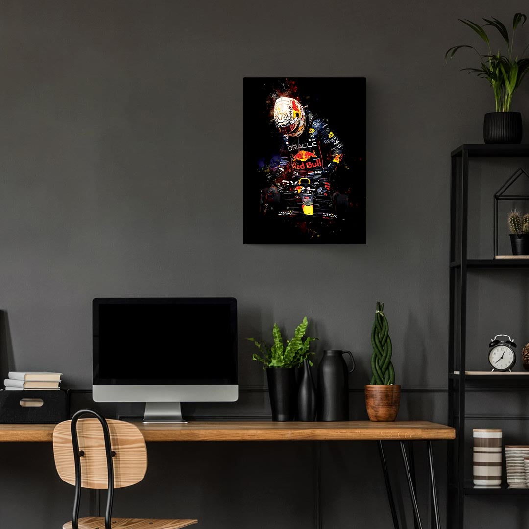 Max Verstappen F1 Poster