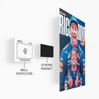 Daniel Ricciardo F1 Poster