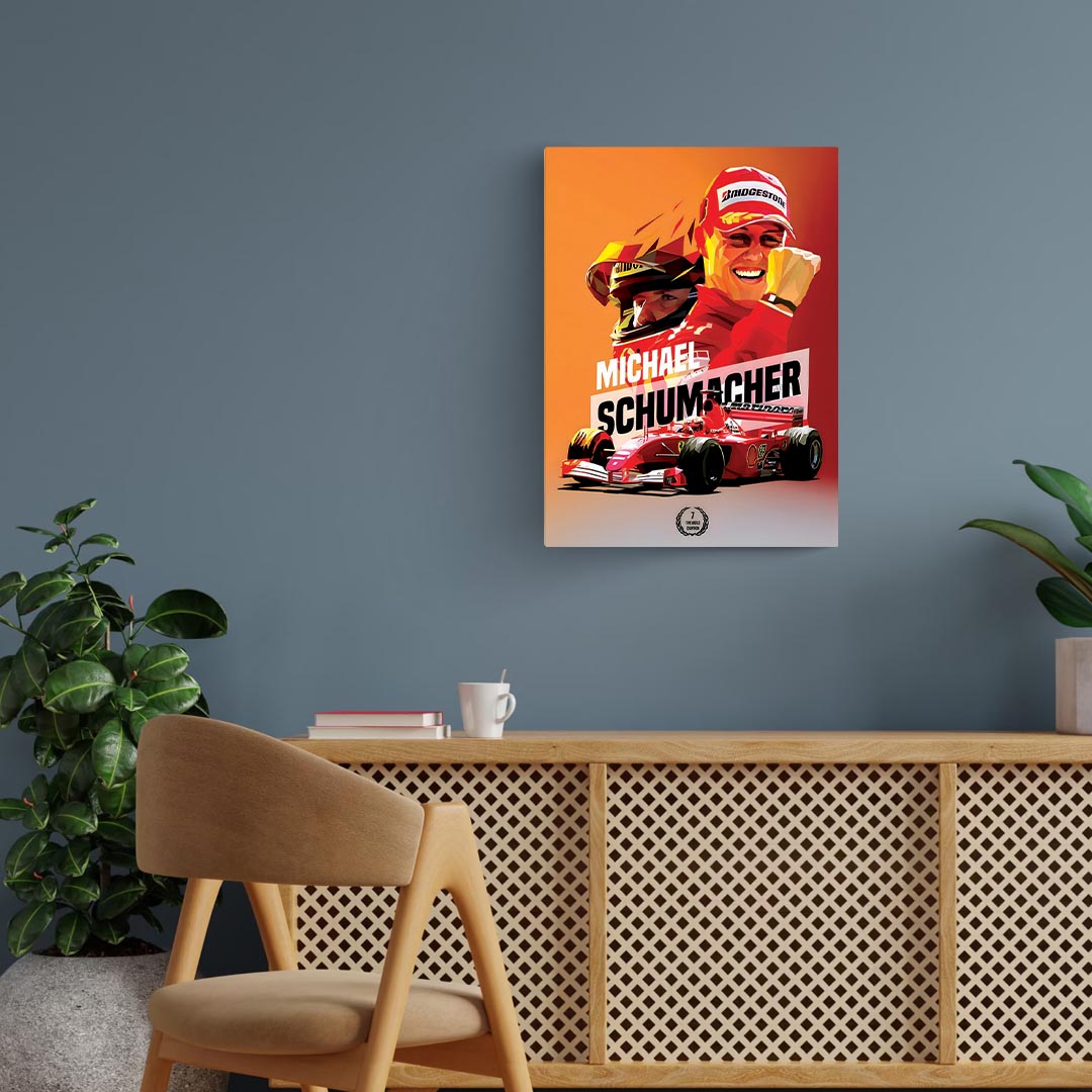 Michael Schumacher F1 Poster