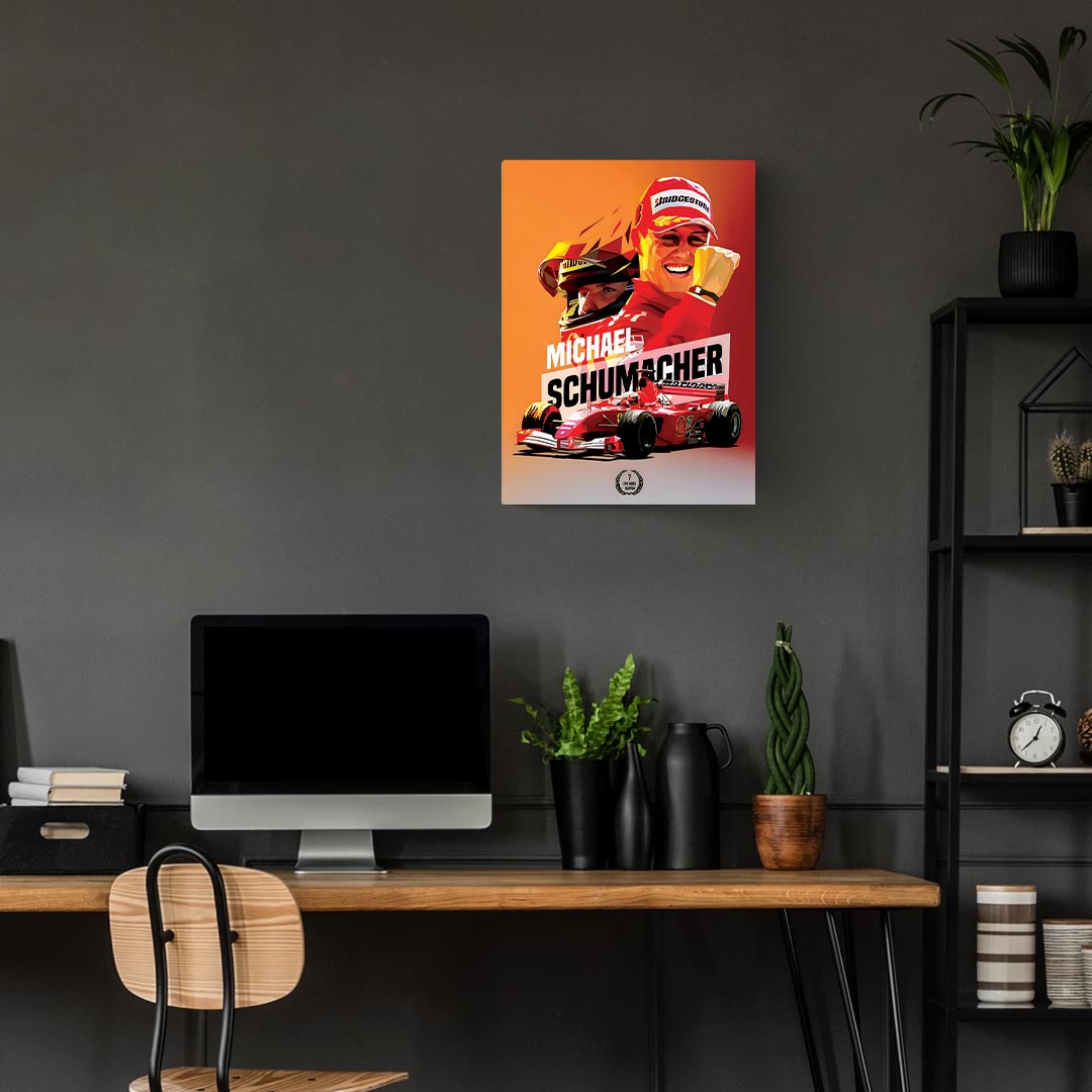 Michael Schumacher F1 Poster