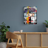 Sebastian Vettel Pop Art F1 Poster