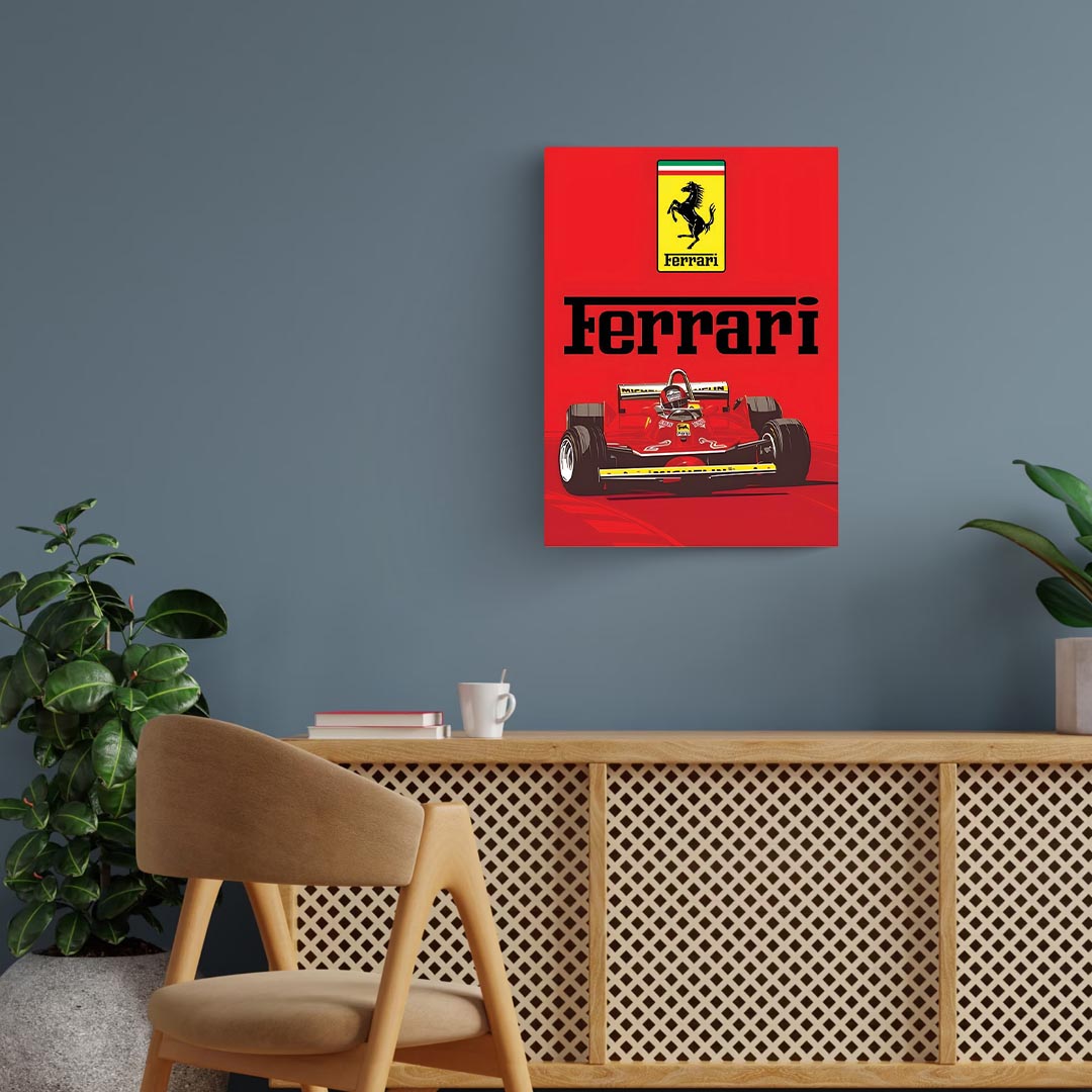 Scuderia Ferrari F1 Poster