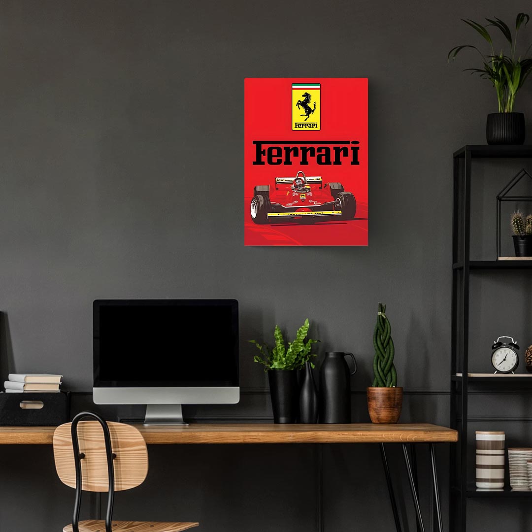 Scuderia Ferrari F1 Poster