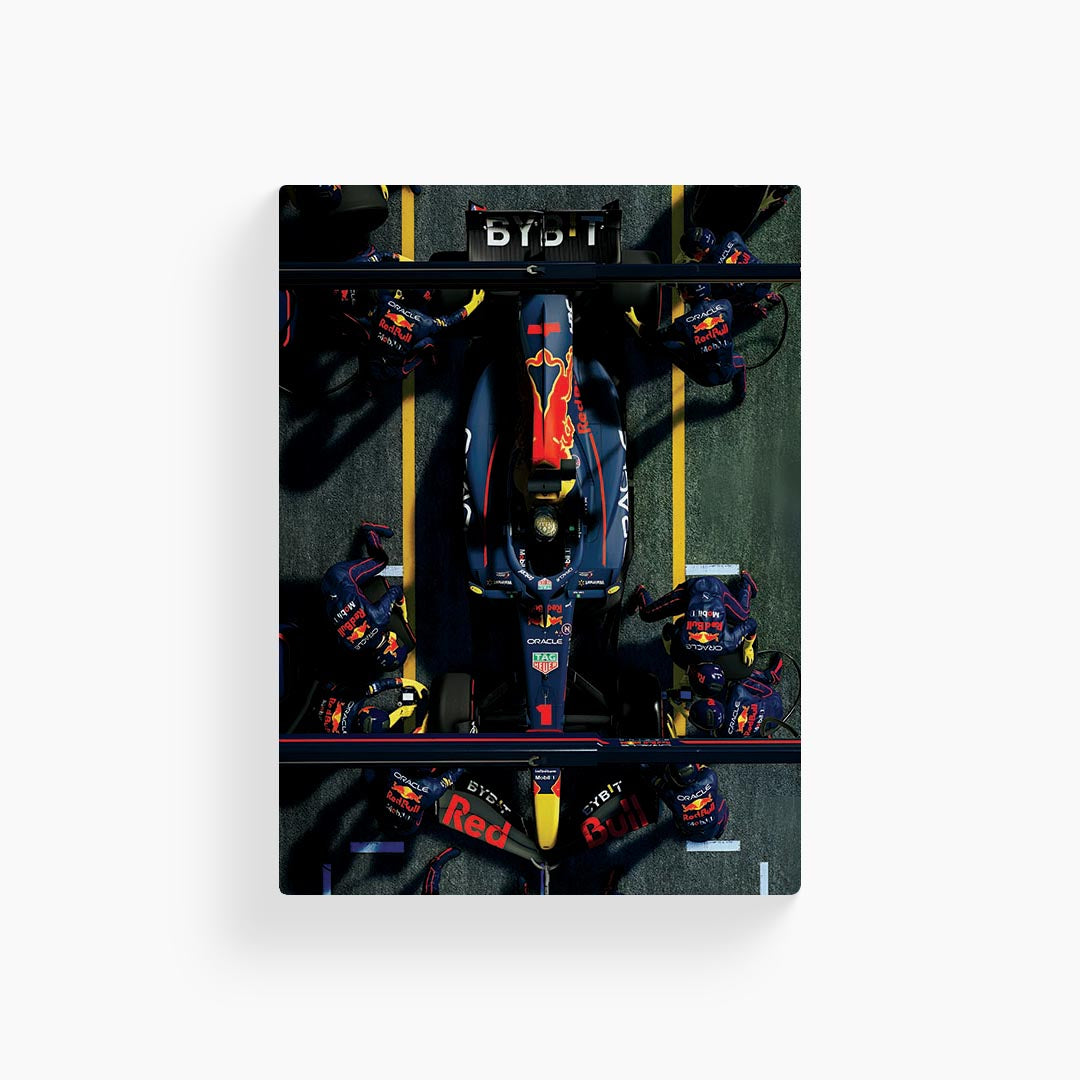 Red Bull Pitstop F1 Poster