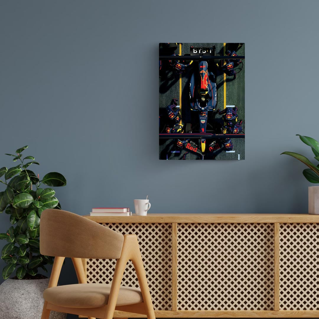 Red Bull Pitstop F1 Poster
