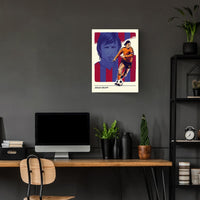 Johan Cruyff Minimal Poster