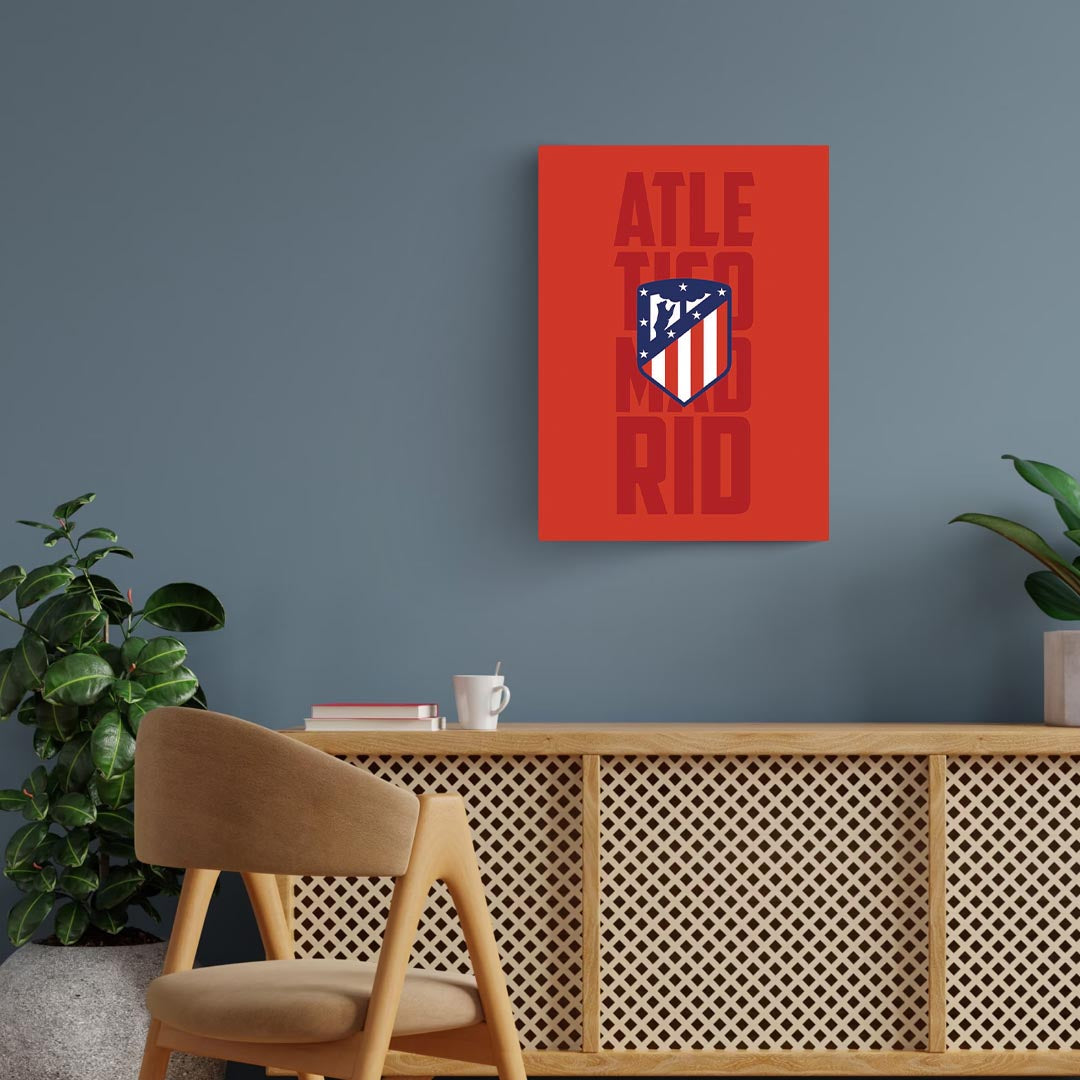 Atletico Madrid Club Poster