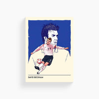 David Beckham Minimal Poster