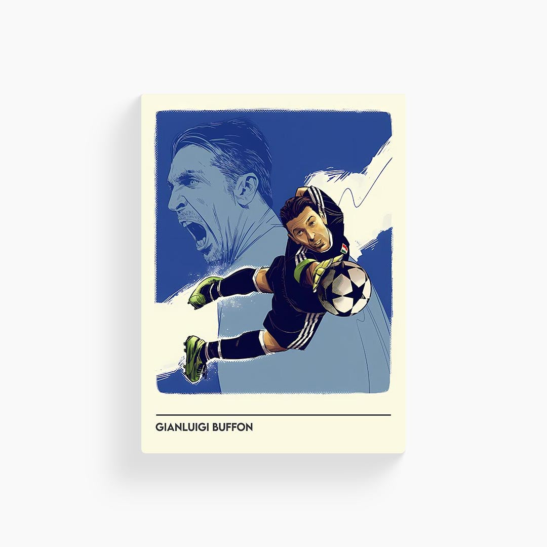 Gianluigi Buffon Minimal Poster