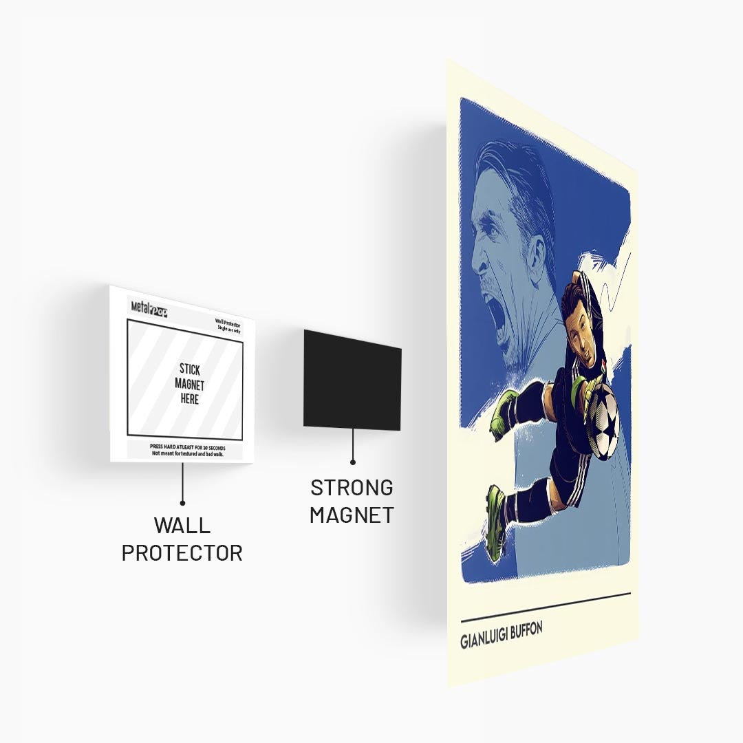 Gianluigi Buffon Minimal Poster
