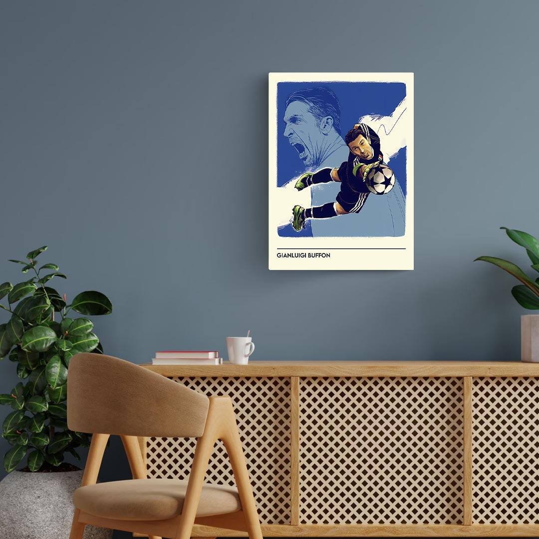 Gianluigi Buffon Minimal Poster