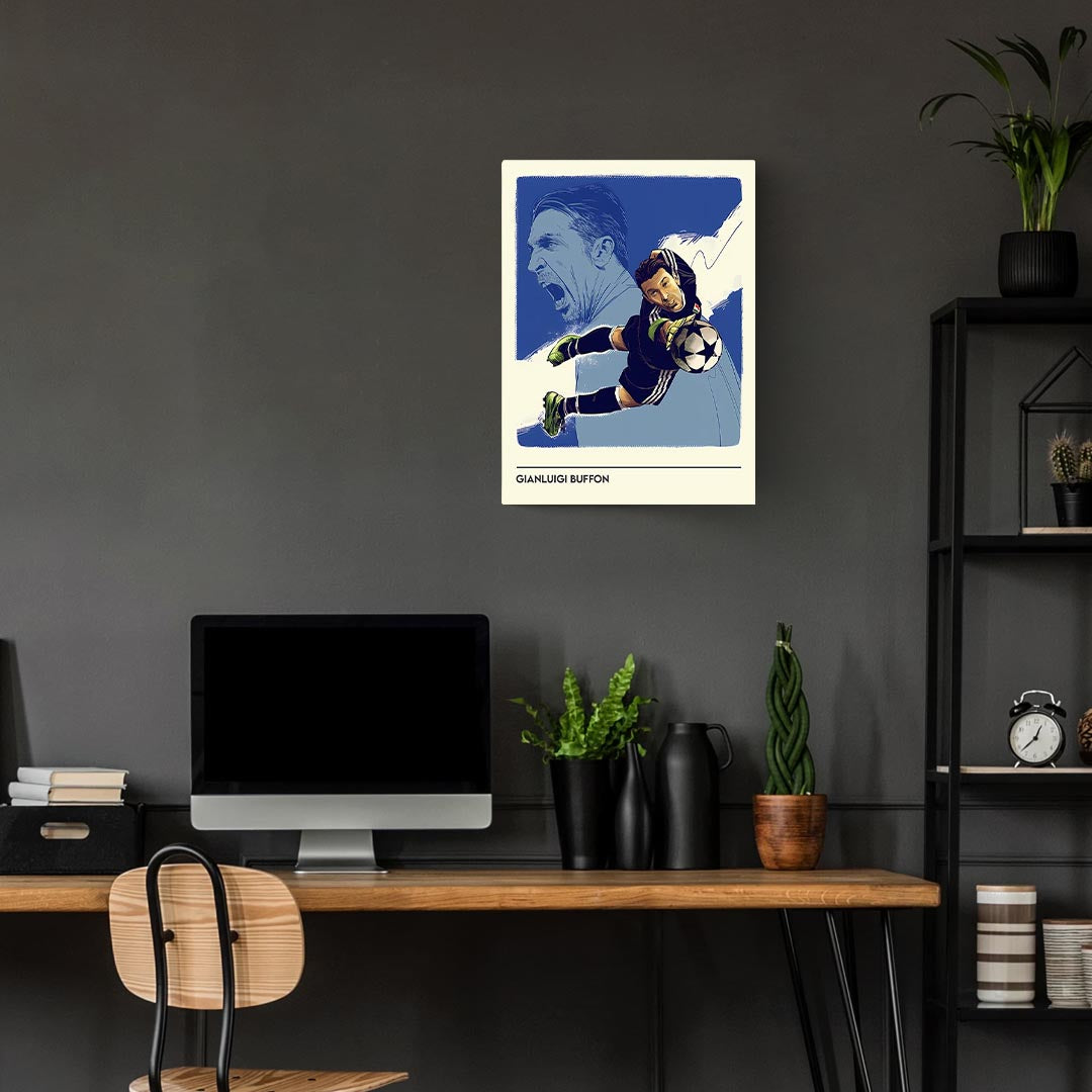 Gianluigi Buffon Minimal Poster