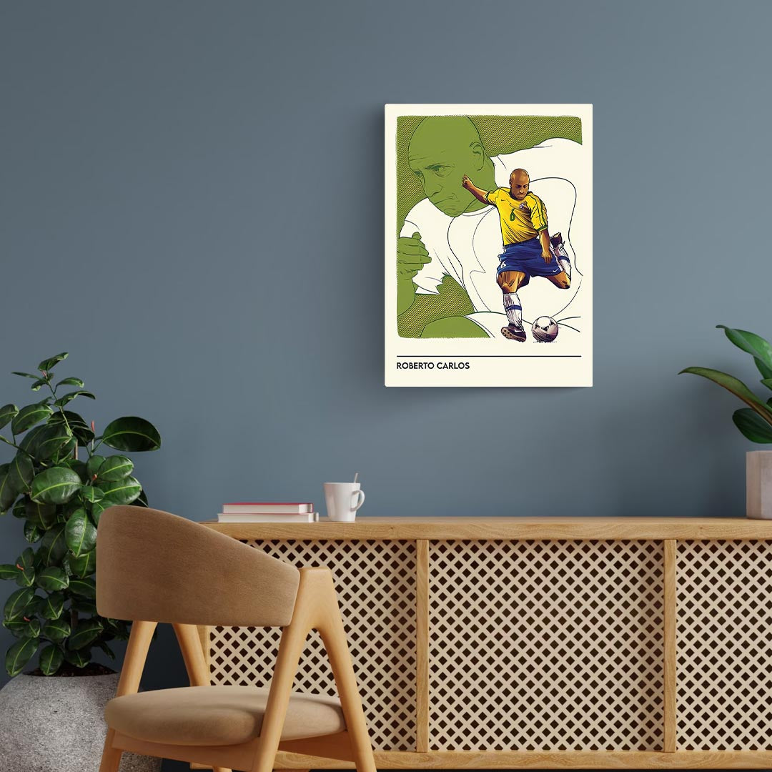 Roberto Carlos Minimal Poster