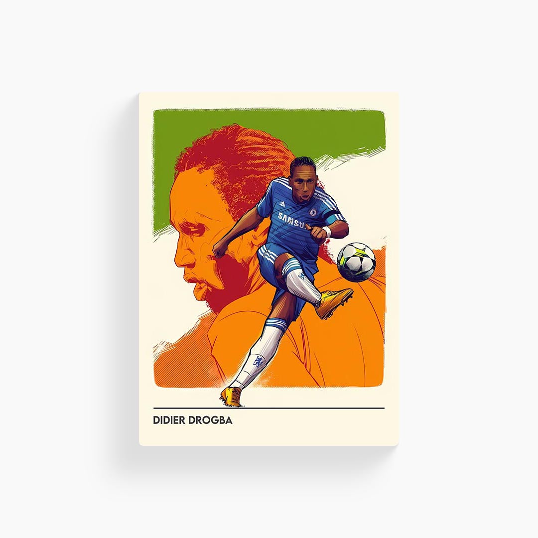 Didier Drogba Minimal Poster