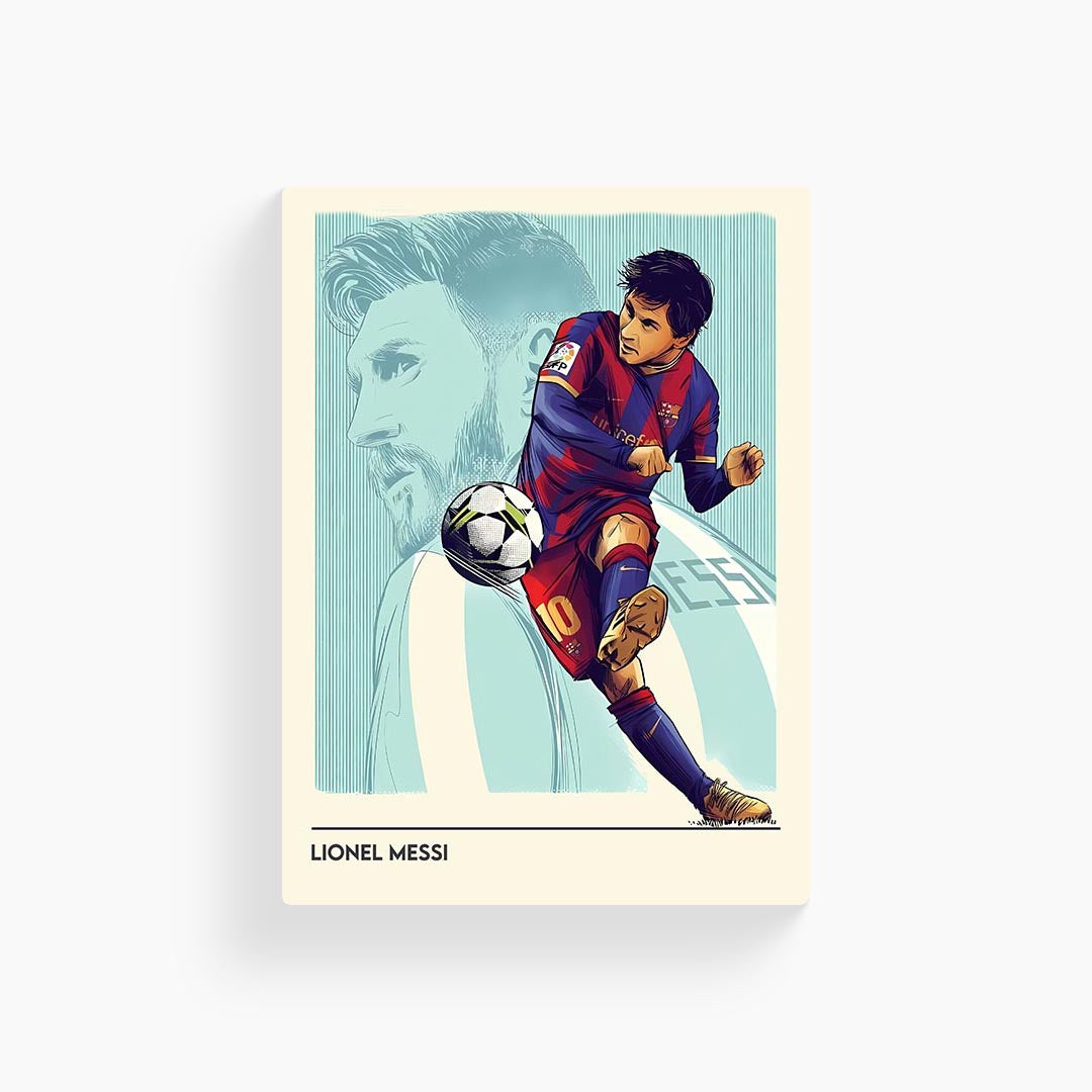Messi Minimal Poster
