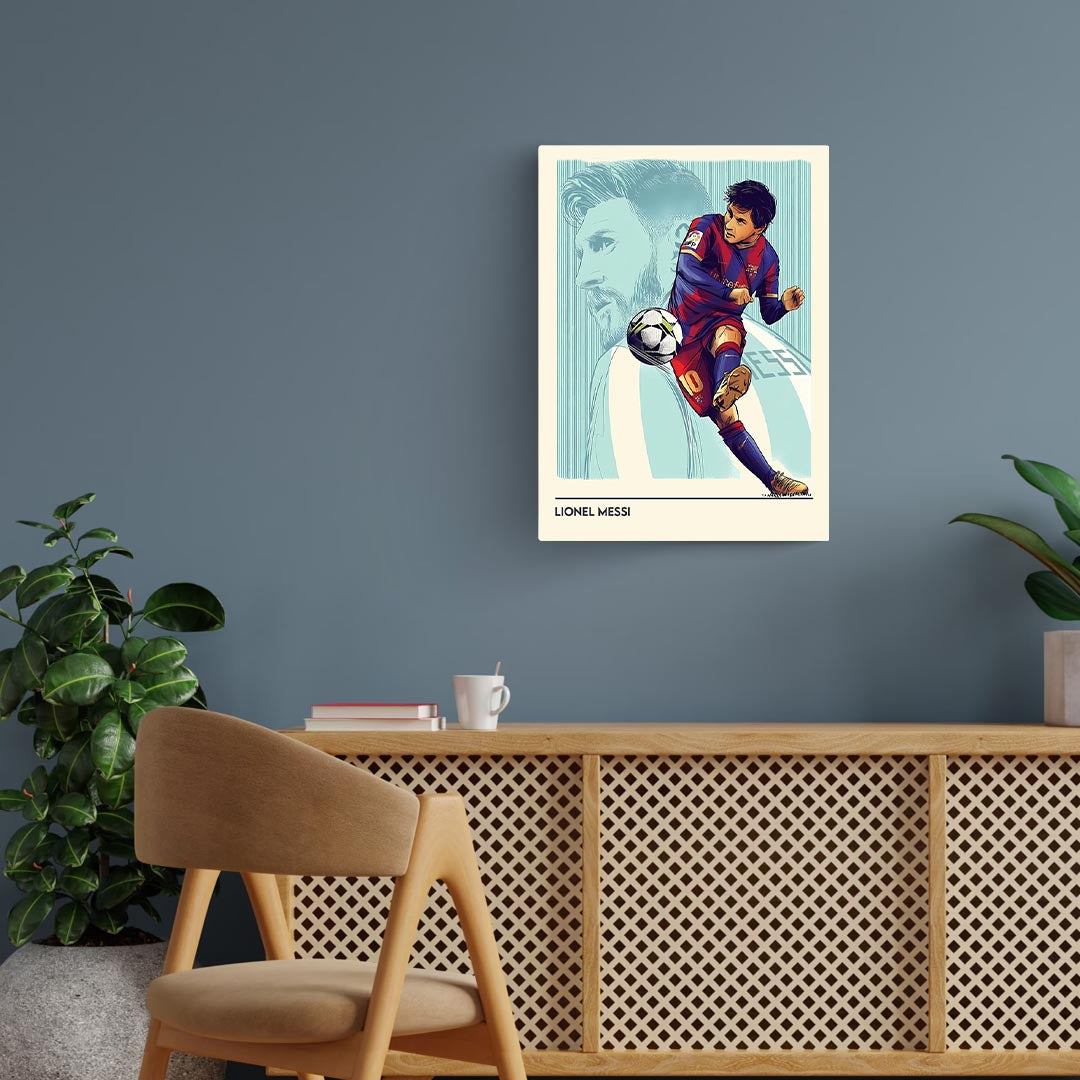 Messi Minimal Poster
