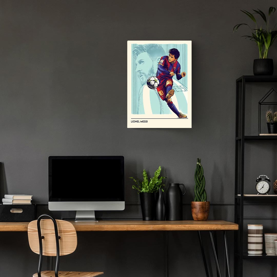 Messi Minimal Poster