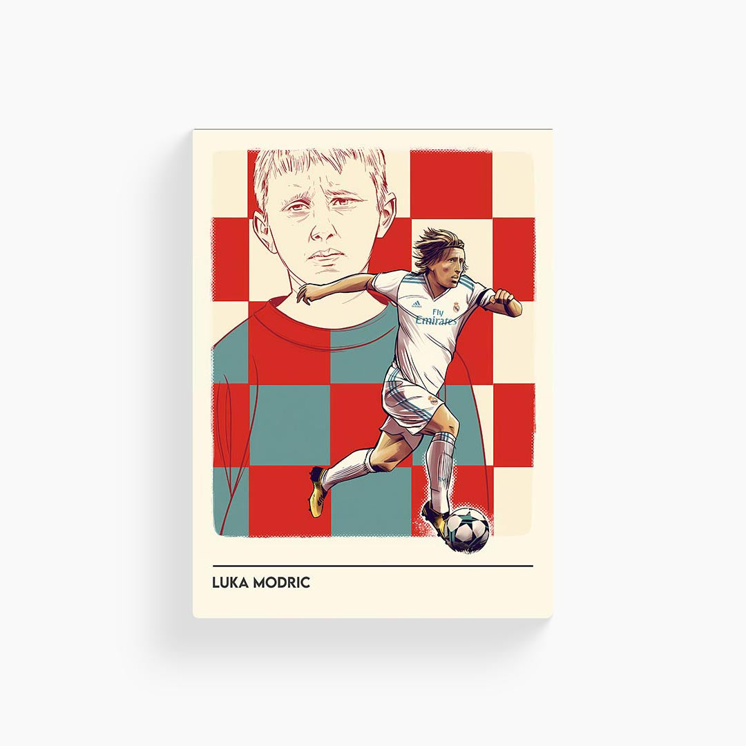 Luka Modric Minimal Poster