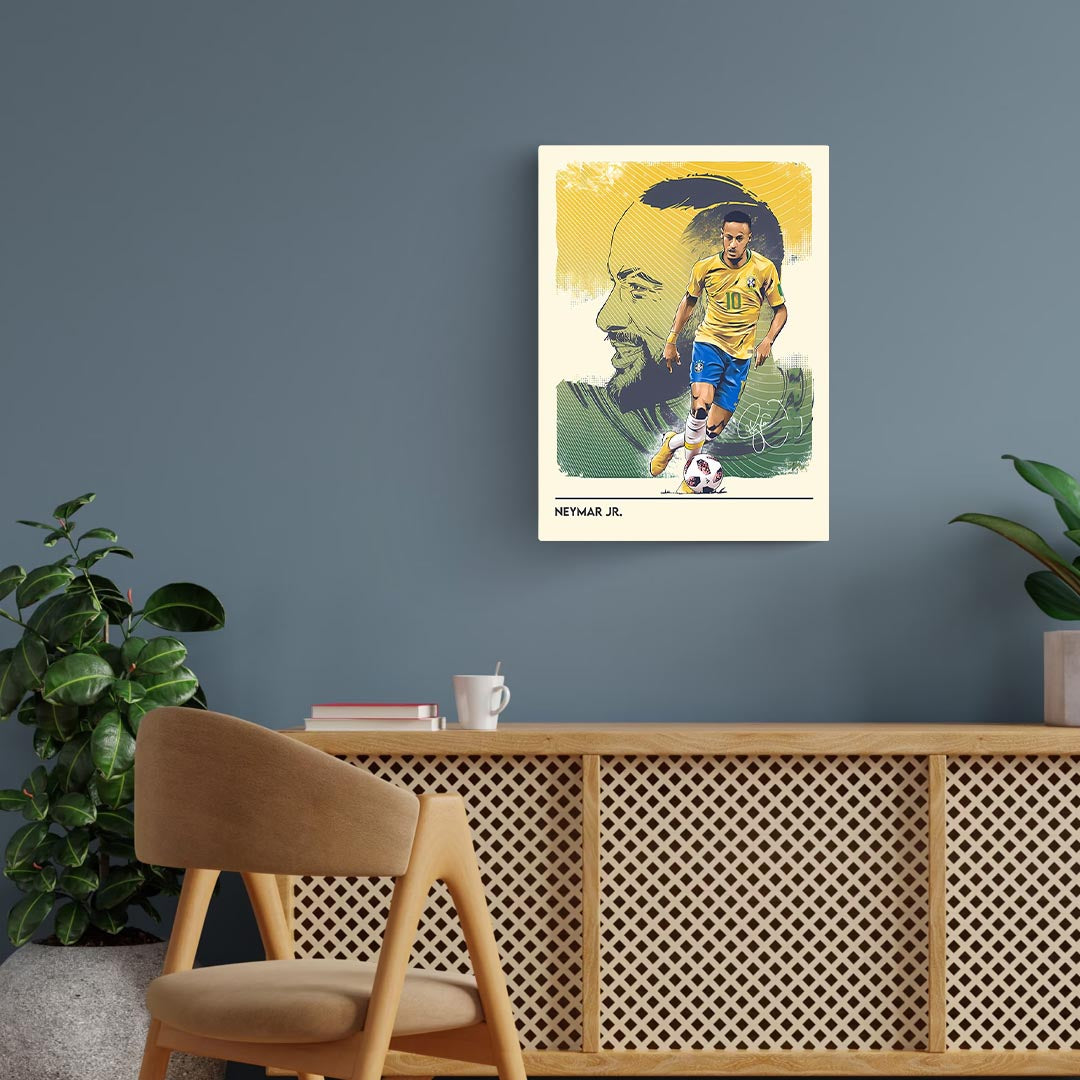 Neymar Jr Minimal Poster