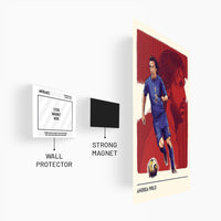 Andrea Pirlo Minimal Poster
