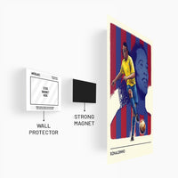 Ronaldinho Minimal Poster