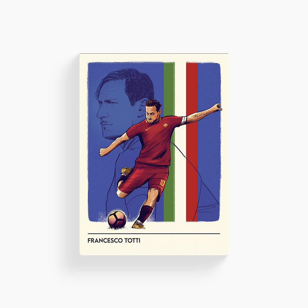Totti Minimal Poster