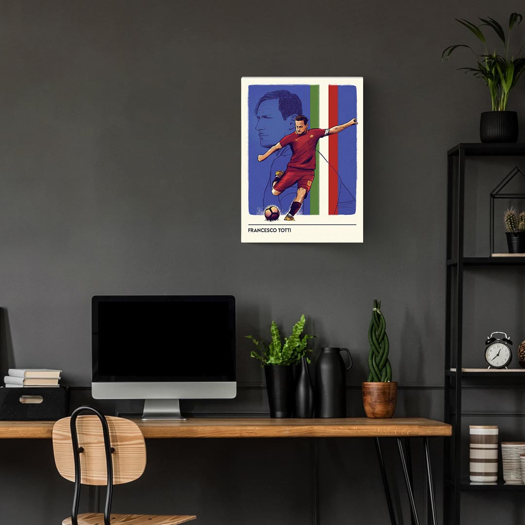 Totti Minimal Poster