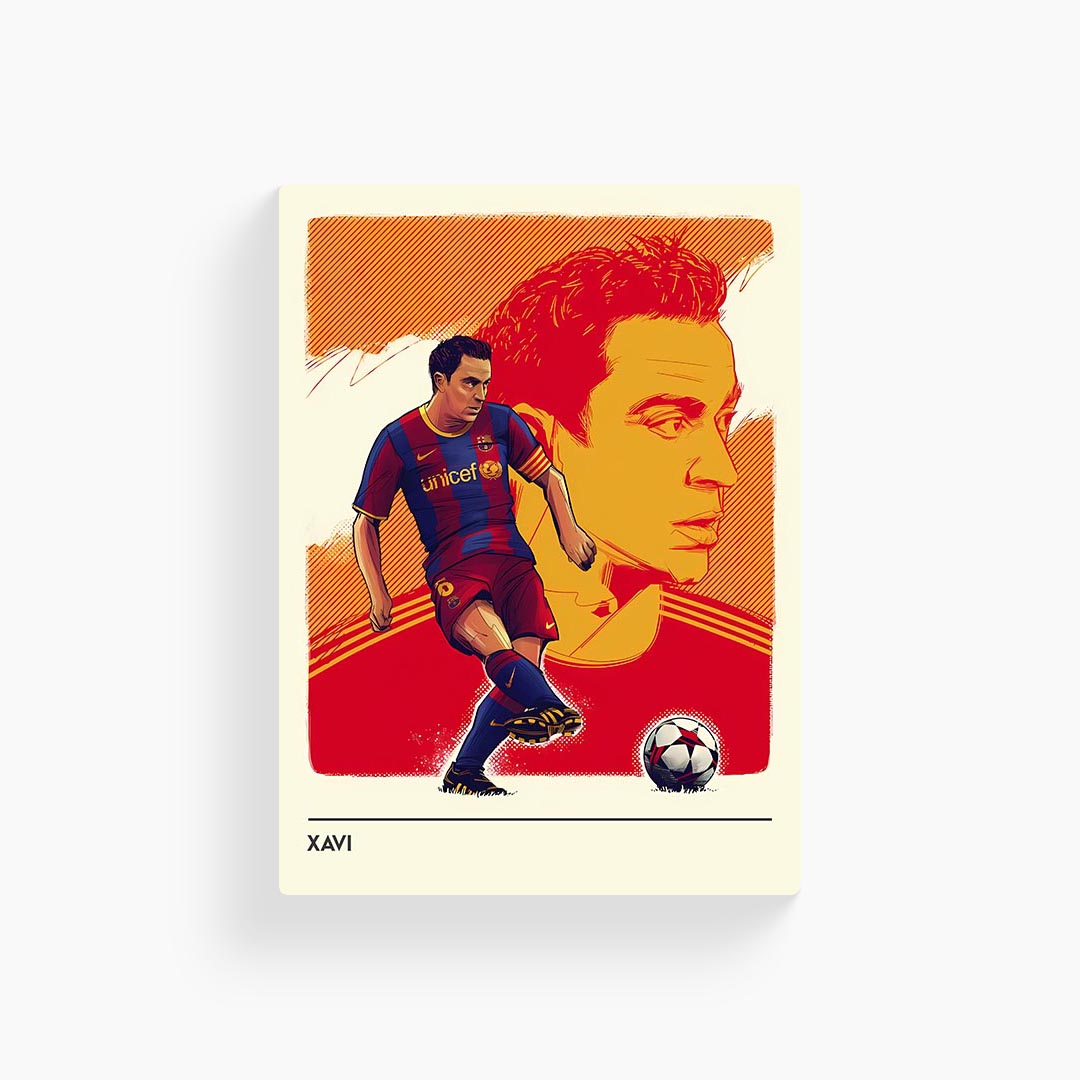 XAVI Minimal Poster