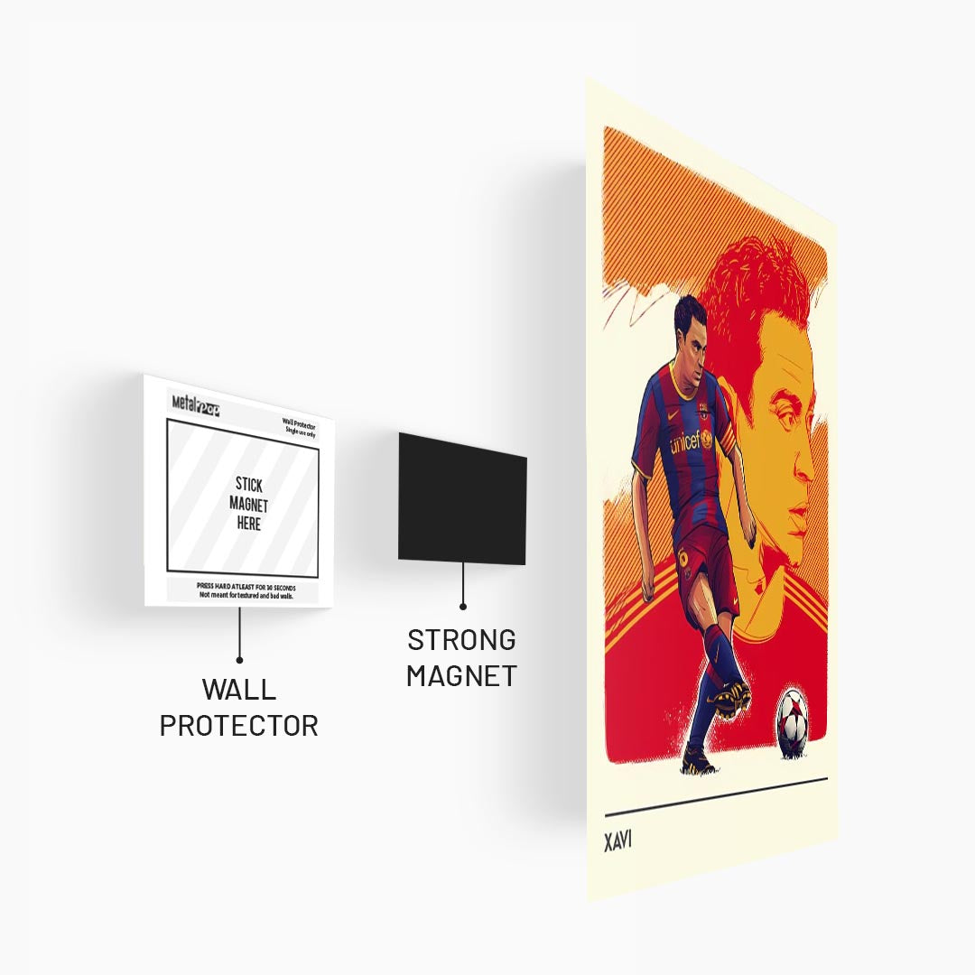XAVI Minimal Poster
