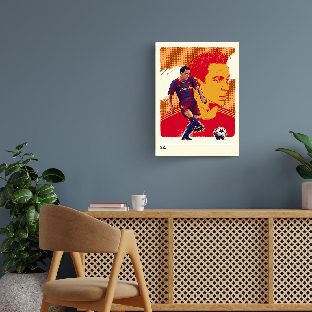 XAVI Minimal Poster