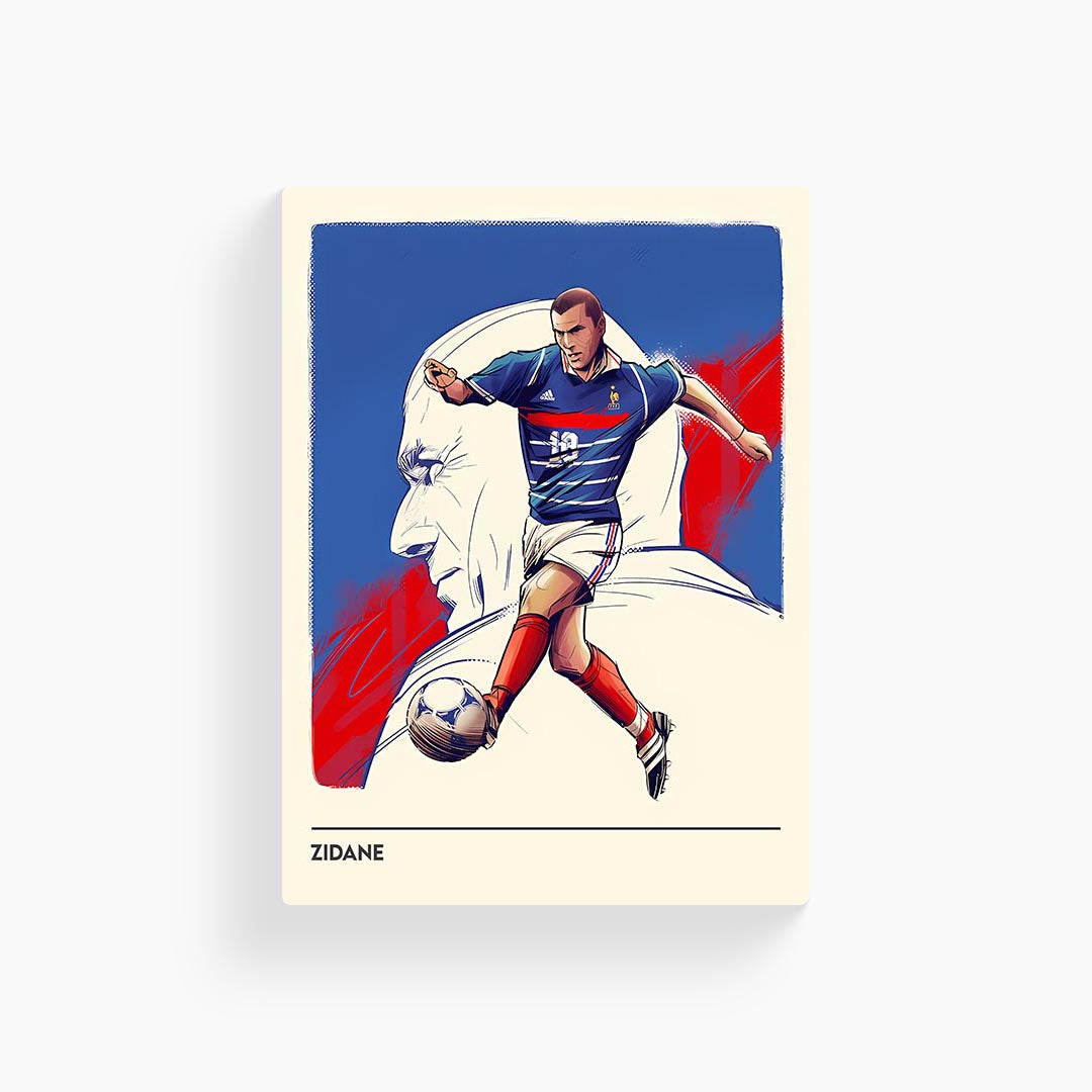 Zidane Minimal Poster