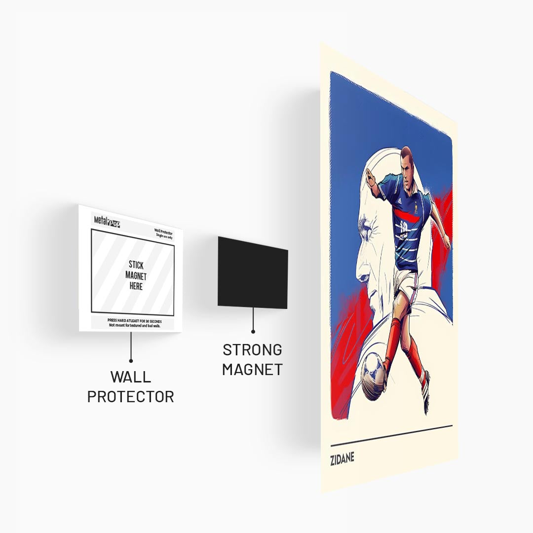 Zidane Minimal Poster
